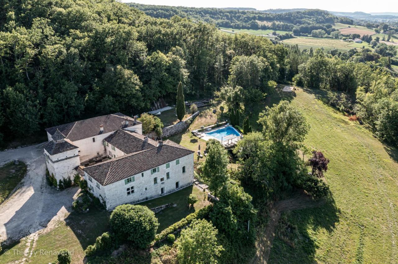 Manoir Le Moulinal47 - Vue Panoramique Hotel Courbiac Exterior photo